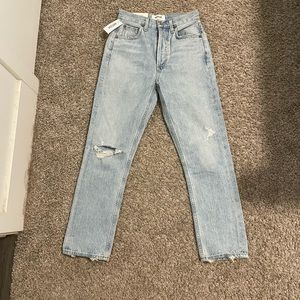 NWT Agolde riley jeans 22